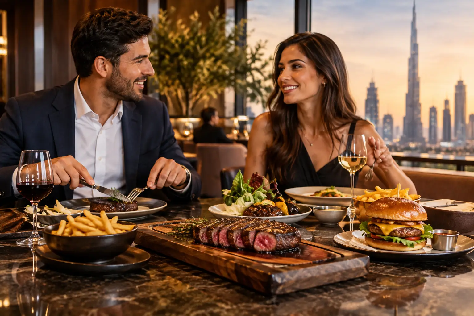 Are Portions Generous at a Dubai Steakhouse?